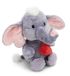 NICI Love Elephant Knuffel 23 cm Grijs