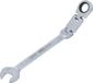 BGS technic BGS Dubbele Knikringsteeksleutel afbuigbaar SW 19 mm - 6179