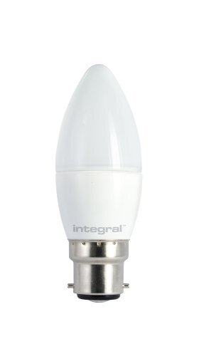 Integral LED ILB35B22O6.5D05KBEWA 6,5 Watt 5000 K, 490 lm, dimmer, aluminium, glas, geborsteld nikkel, 11,2 x 3,8 cm, koudwit ILB35B22O6.5D05KBEWA