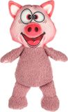 Flamingo Jouets pour chien XIDO Cochon - Rose - 30 x 21 cm