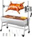 Latios Broche à rôtir - Barbecue à broche - Grill électrique - Acier inoxydable