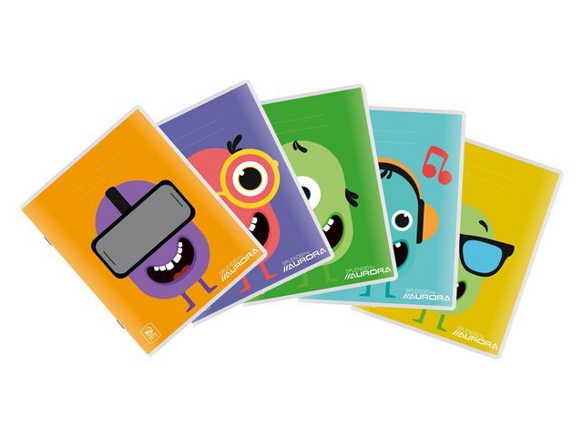 Aurora Lined Notebook 165x210mm