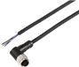 TRU COMPONENTS TC-12833032 Sensor/actuator aansluitkabel M12 Aantal polen (sensoren): 3 Koppeling, haaks 10 m 1 stuk(s)