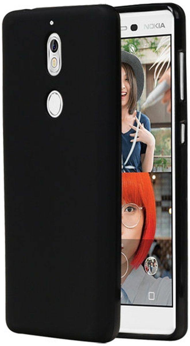 Best Cases Zwart TPU back case cover Hoesje voor Nokia 7
