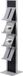 Showdown Displays Europe B.V. Brochurerek Totem met Stalen Legplanken Zwart - Syna BRTBL4S