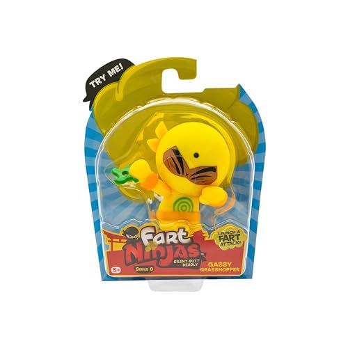 Fart Ninjas Grasshopper - Cheek Burner Series 8 Figure