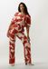 Another Label Nena Graphic Jumpsuit Femme - Rouge - Taille XS