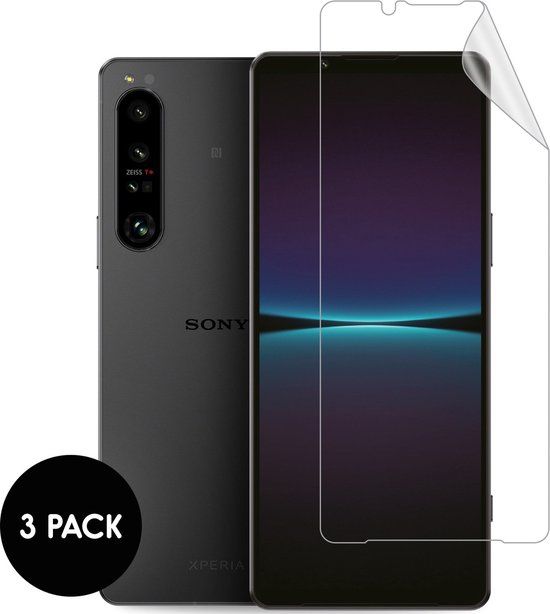 iMoshion Screenprotector 3-pack voor Sony Xperia 1 IV - Plastic - SH00050468