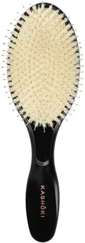 Kashōki Smooth White Detangler Large - Ontwar Haarborstel - Groot Ovaal - 1 Stuk