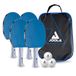 JOOLA Set van 4 Ping Pong Team School Rackets Meerkleurig Tafeltennis
