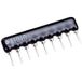 414310 Réseau de résistances 10 kΩ SIP-8+1 0.125 W 1 pièce(s)