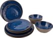 Bo-Camp Servies Halo 12 Stuks Blauw