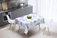 Bonamaison Tafelkleed, Anti-Mold, Sneldrogend, Waterdicht, 100% Polyester Tafellaken, Willekeurig patroon, 140 x 140 Cm - Ontworpen en Vervaardigd in Turkije