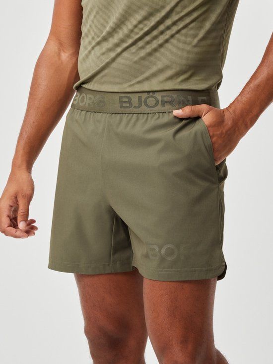 Björn Borg Short Shorts - heren - olijfgroen - XL