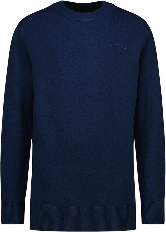 Vingino Mapno Jongens Truien Dark Blue Viscose/Polyester/Polyamide Maat 10