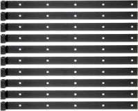 Alberts 862671 heng | zwart | rol Ø14 mm | 600 x 35 mm | Set van 10