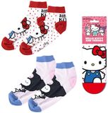 Cerdá Sanrio Chaussettes 2-Pack Hello Kitty Courtes 36-43 Chaussures