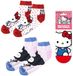 Cerdá Sanrio Chaussettes 2-Pack Hello Kitty Courtes 36-43 Chaussures