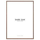Poster & Frame Houten Lijst Donker Eiken Acryl - A3 (30 x 40 cm)