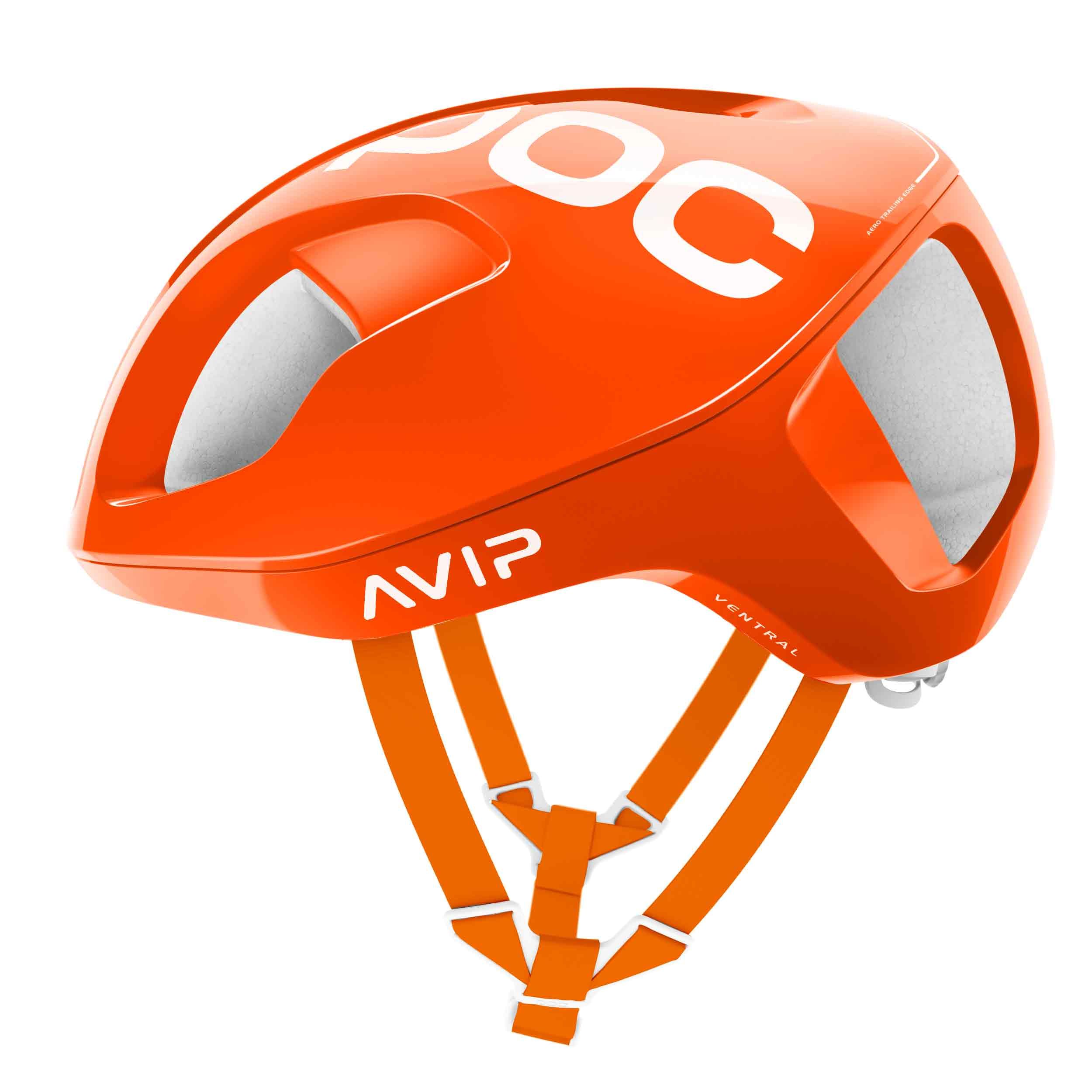POC Ventral SPIN - 10636-1211 M - Fietshelm - Wit, Oranje