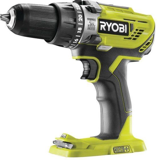 Ryobi R18PD3-0 ONE+ 18V Li-Ion Accu Klopboor-/Schroefmachine (Body)
