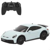 ColorBaby Rastar Porsche 911 Dakar 1:24 op afstand bestuurbare auto met afneembare kofferbak, echte verlichting, handmatige deuren, onafhankelijke ophanging en 2,4 GHz besturing (41328)