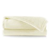 DecoKing Knuffeldeken 160 x 210 cm ecru deken microvezel sprei fleece zacht pluizig knuffelig knuffelig