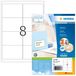 HERMA Adress-etiketten wit 99.1x67.7 Premium A4 800 st.