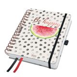 Sigel Jolie Inspire - agenda 2023 - spiraal - A5 - 4-talig - Watermelon Summer - hardcover