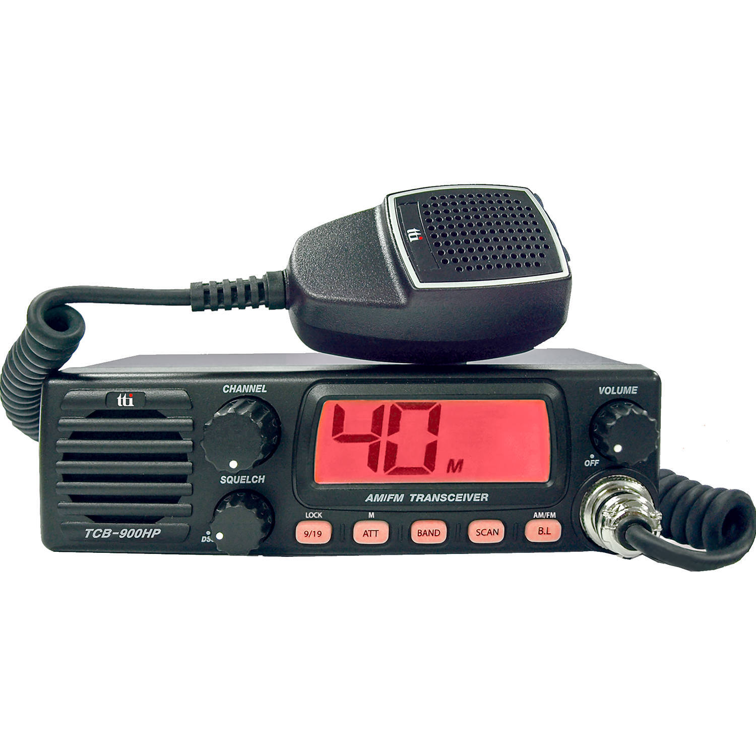 Tti TCB-900HP - AM/FM - CB radio - 12/24 Volt - 27 MHz