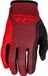 Fly Racing Lite, gants pour jeunes, couleur : Rouge Foncé/Rouge/Noir, taille : YL