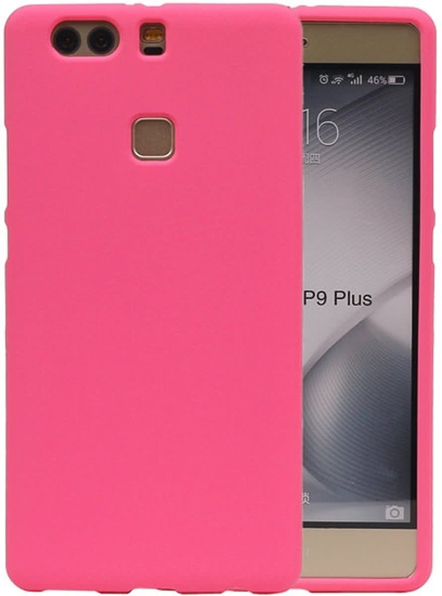 Best Cases Roze Zand TPU back case cover hoesje voor Huawei P9 Plus
