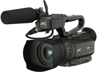 JVC GY-HM250E Compacte live streaming 4K camcorder met SDI en Broadcast overlay