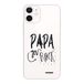 Beschermhoes Evetane Beschermhoes voor iPhone 12 Mini, Papa You Rock