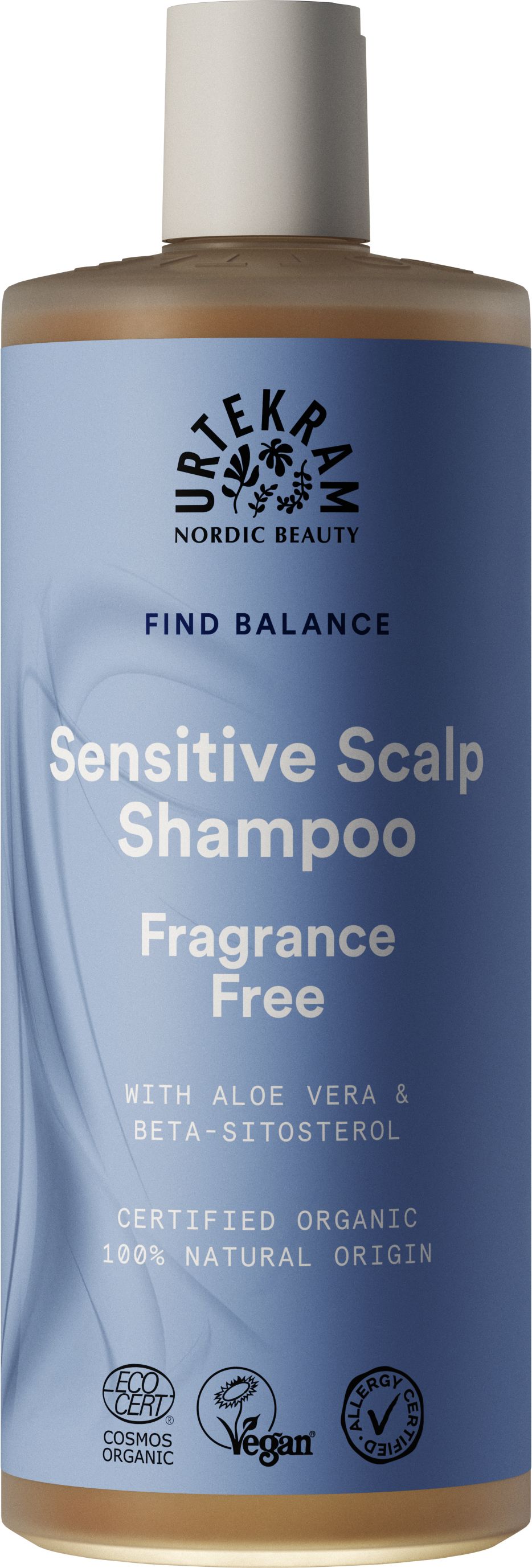 Urtekram Fragrance Free Sensitive Scalp Shampoo 500ml - For Women