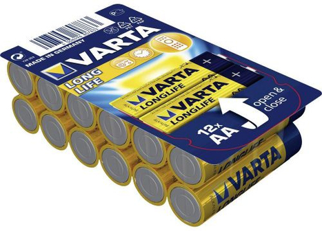 Varta Longlife Power AA Batterijen - 12 stuks