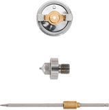 vidaXL HVLP Spuitpistool Mondstuk 0,8 mm zilver