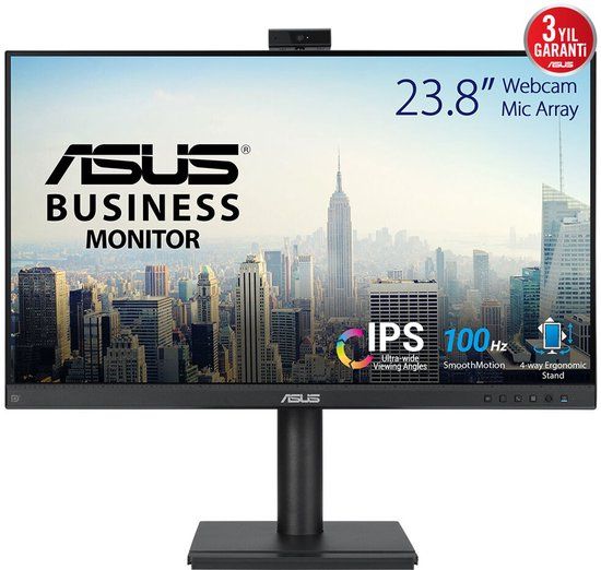 ASUS BE249QFK - 23.8 inch - 1920 x 1080 (Full HD) - HDMI, DisplayPort