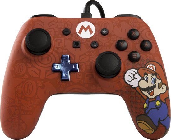 Power A Officially Licensed Nintendo: Wired Controller - Super Mario (Switch)