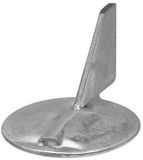 Super Marine Aluminium Yamaha 150-175-200-225hp Trim Tab Anode Argent 84 x 100 mm