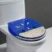 Toiletbril Hars - Toiletdeksel Zachtsluitend - Badkamer Upgrade - Snelmontage Systeem - 42x36 cm - Blanc