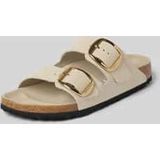 Birkenstock Arizona Big Buckle, damessandalen, High Shine Oyster, 36 EU smalle maat