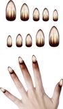 Fiestas Guirca Weerwolf nagels met lijm (10 stuks)