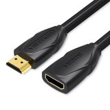 Vention VAA-B06-B100 HDMI kabel 1 m HDMI Type A (Standaard) Zwart