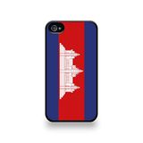 LD coqip4_33 Case beschermhoes voor iPhone 4/4S, motief vlag China