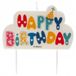 Dekora Happy Birthday Taart Decoratie Kaars - Feestelijke Verjaardag Topper