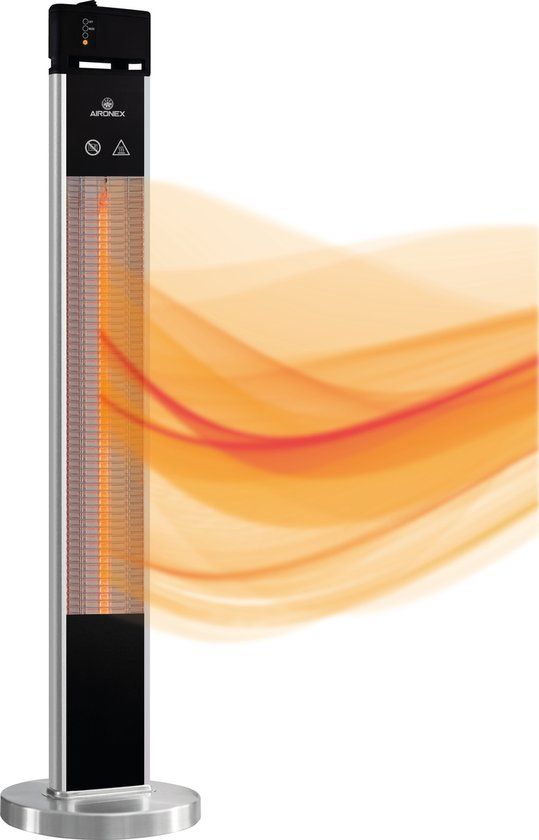 Aironex PH1 - Terrasverwarmer - 2000W - RVS