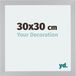 Your Decoration Cadre photo 30x30 cm MDF Argent mat Mura