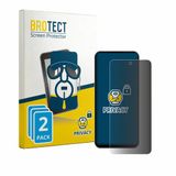BROTECT Privacy Screenprotector voor HMD Luma - Folie Beschermfolie Blauwlichtfilter 2 Stuks