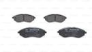 Bosch Plaquettes de frein Bp956 0 986 424 818